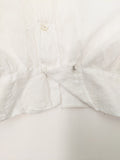 1910s Cotton Corset Cover / Dress Top