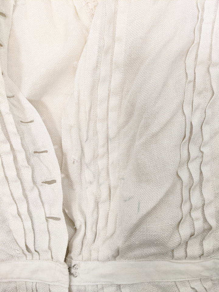 1900s Linen Shirtwaist | As Is