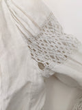 1900s Linen Shirtwaist | As Is