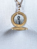 1910s-20s Moon + Star Locket