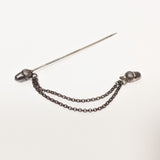 1890s-1900s Acorn Cloak / Collar Pin