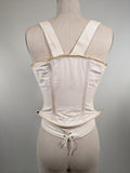 Side Lacing Maternity Corset C. 1890s