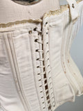 Side Lacing Maternity Corset C. 1890s