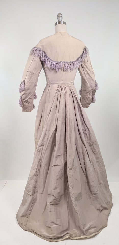 1860s Lavender Dress