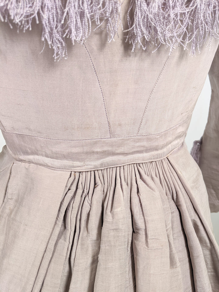 1860s Lavender Dress