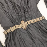 RESERVED | 1890s-1900s Stamped Metal Belt