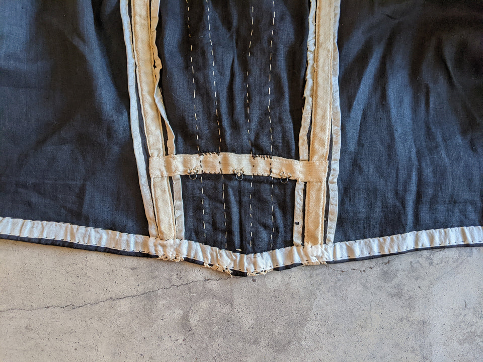 Silk Bodice c. 1900s | 34" Waist
