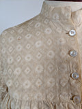 1870s-80s Cotton Shirtwaist