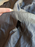 1890s Black Silk Tea Gown or Wrapper