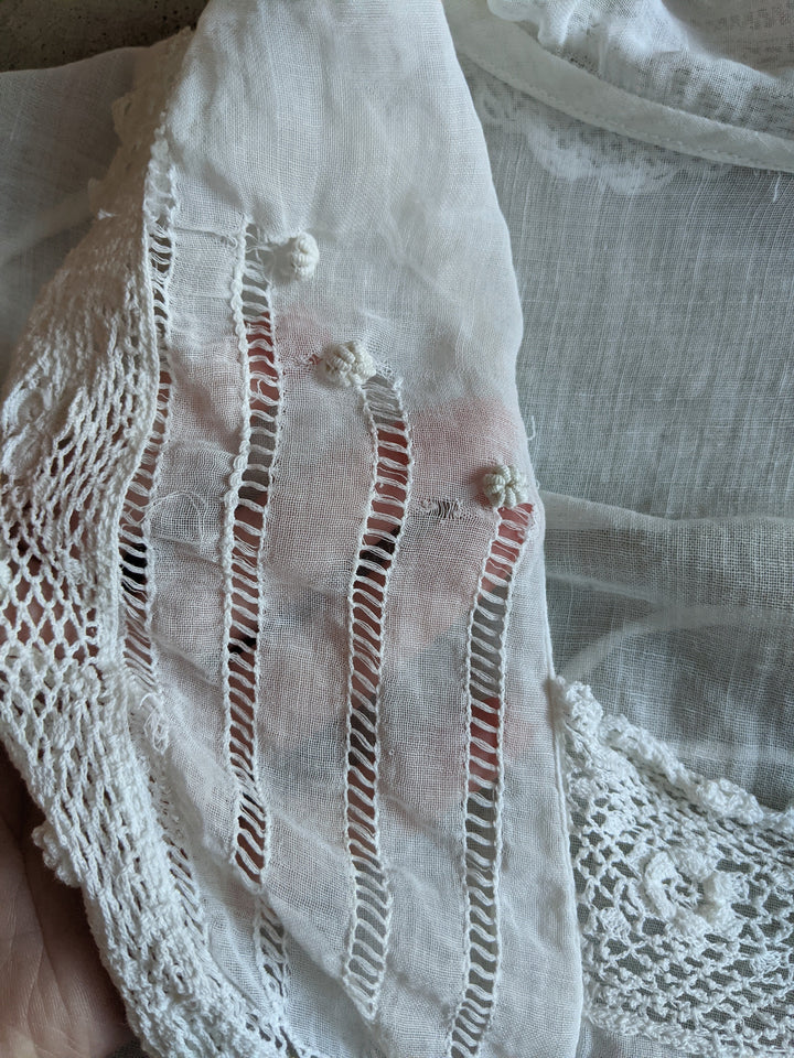 1910s White Cotton Blouse | #1