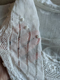 1910s White Cotton Blouse | #1