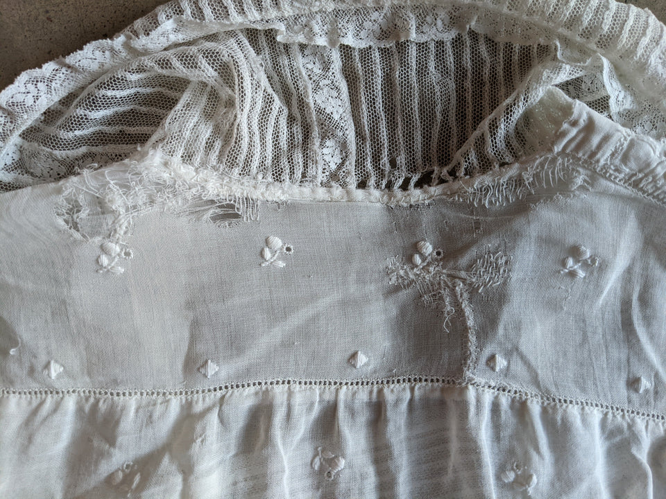 1910s White Cotton Blouse | #2