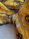 1904-1905 Yellow + Black Silk Bodice