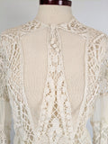 1900s White Lace Blouse