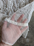 1900s White Lace Blouse