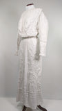 1900s Thistle Linen Dress