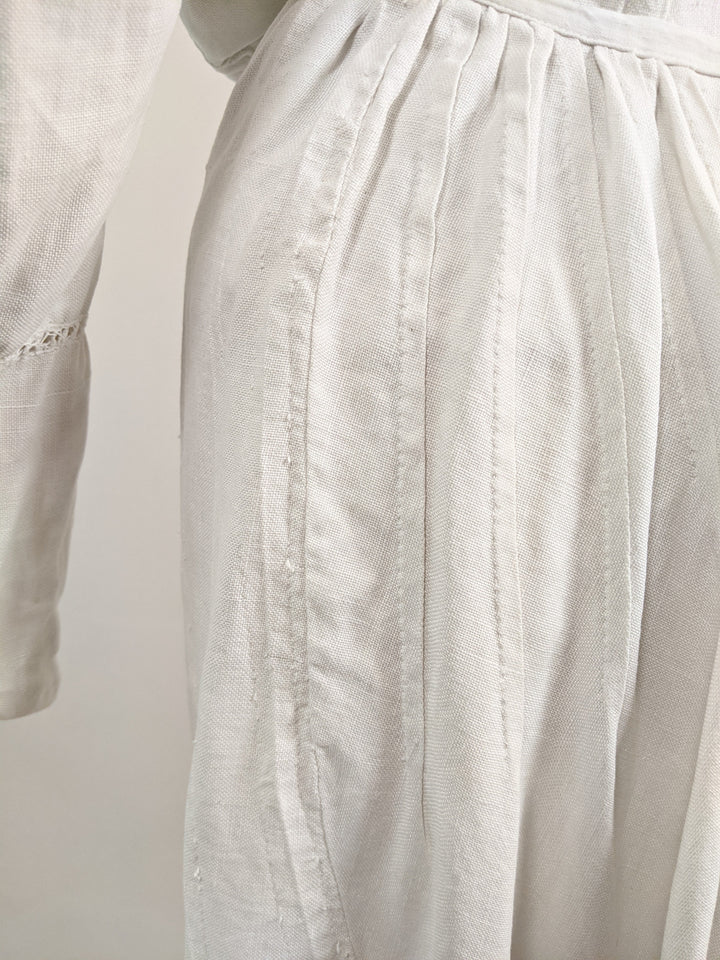 1900s Thistle Linen Dress