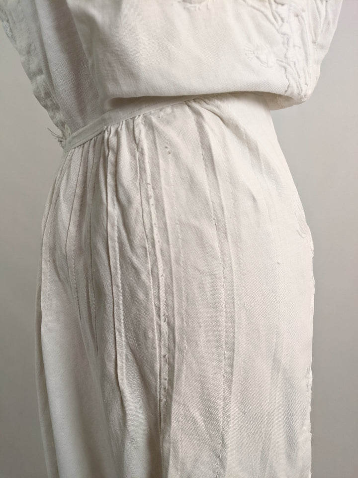 1900s Thistle Linen Dress