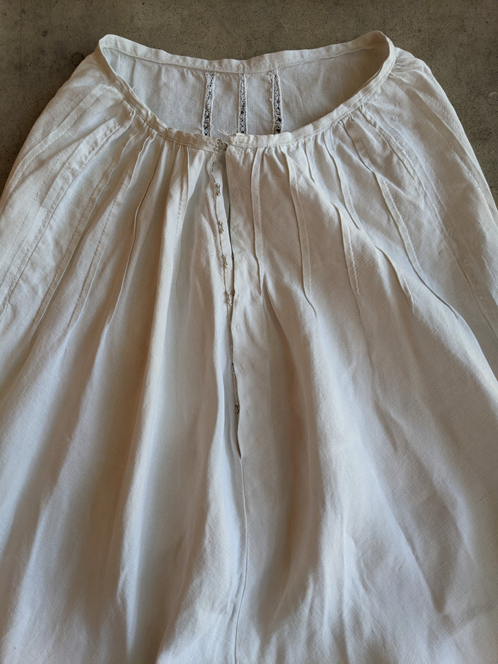 1900s Thistle Linen Dress