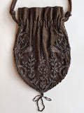 1910s-1920s Cut Steel Beaded Reticule