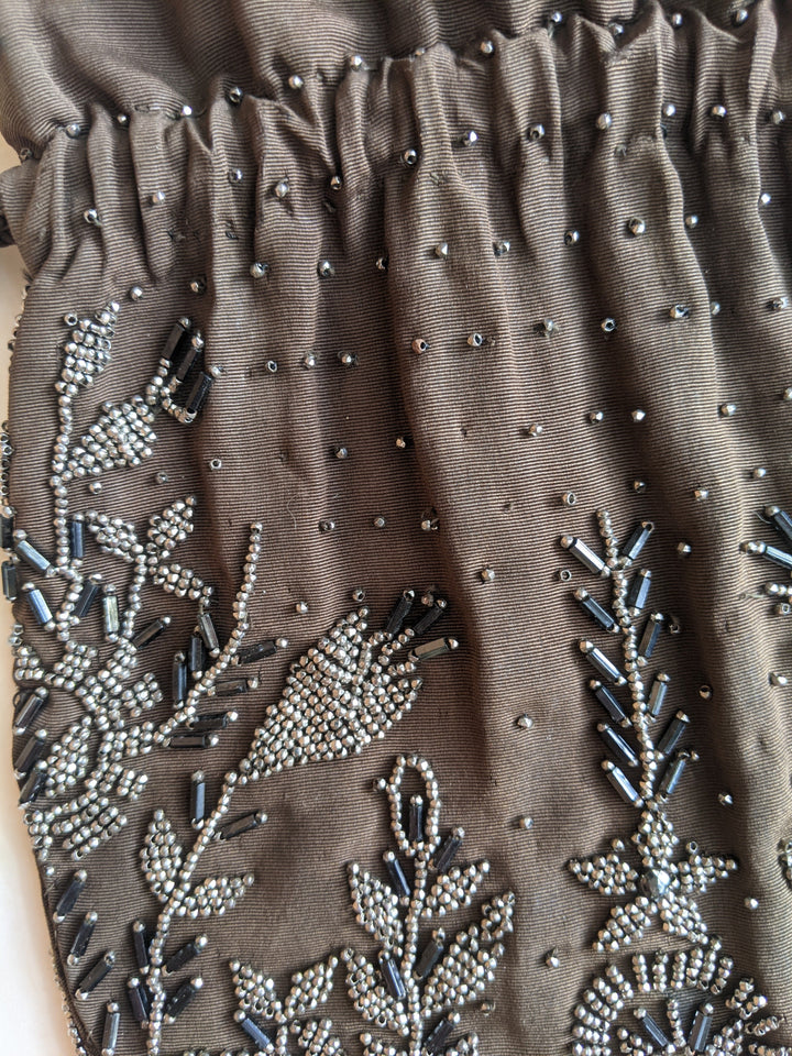 1910s-1920s Cut Steel Beaded Reticule