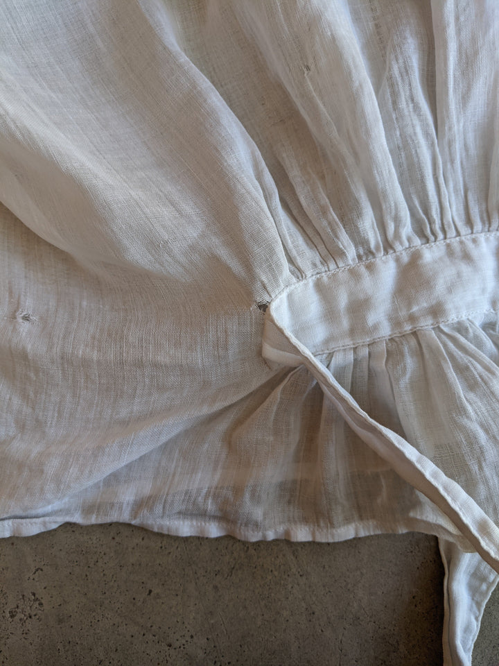 Late 1910s-Early 1920s Cotton Blouse