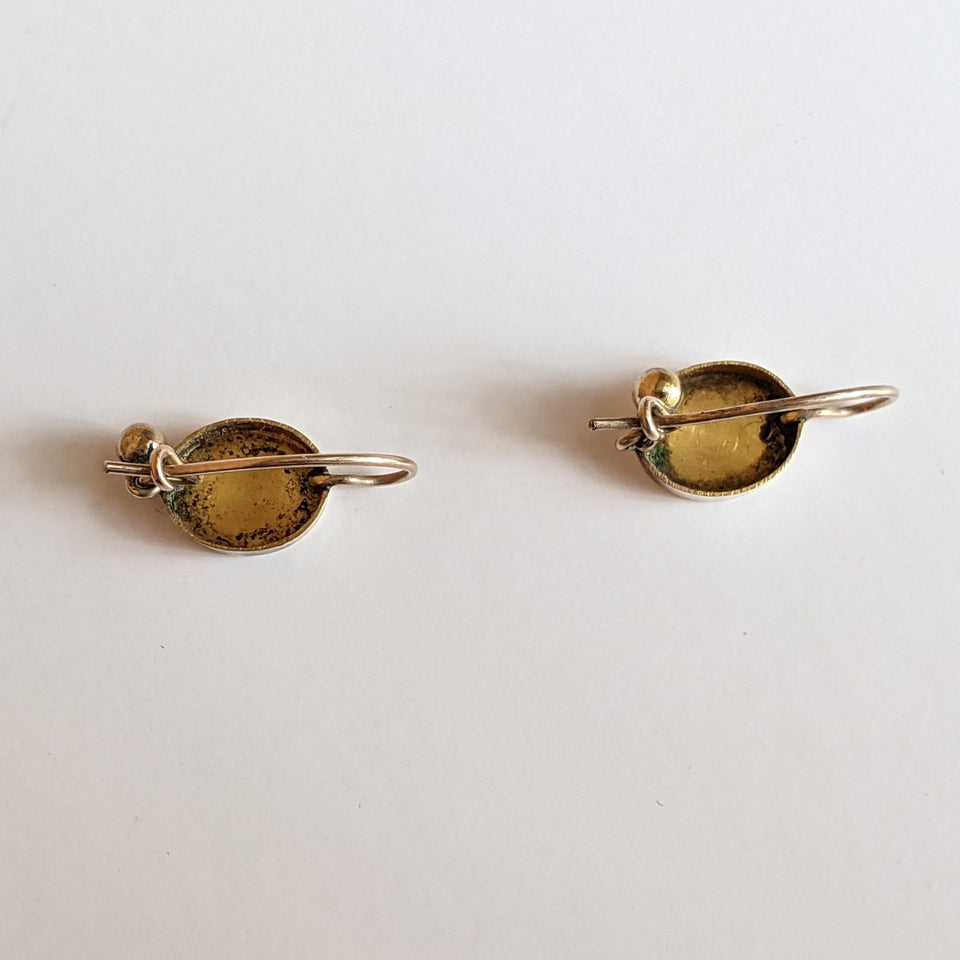 1890s 10k Gold Earrings