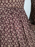 1840s-50s Printed Cotton Dress