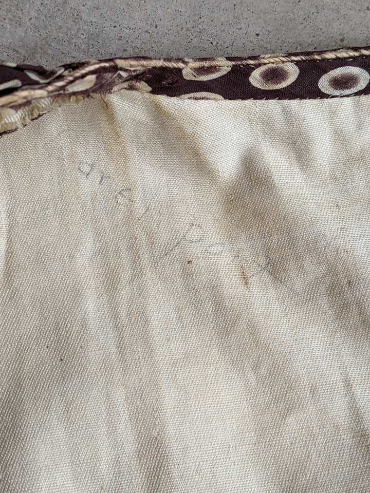 1840s-50s Printed Cotton Dress