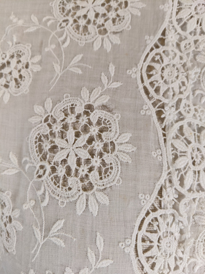 1900s White Lace Shirtwaist