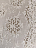 1900s White Lace Shirtwaist