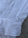 1900s White Lace Shirtwaist