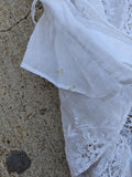 1900s White Lace Shirtwaist