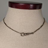 Late 19th C. White Gold Filled Chain