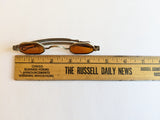 19th C. Orange Tinted Eyeglasses