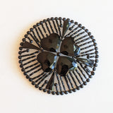 1900s-1910s Large French Jet Brooch