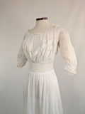 1900s Lingerie Dress | 23" Waist