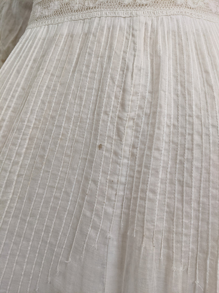 1900s Lingerie Dress | 23" Waist