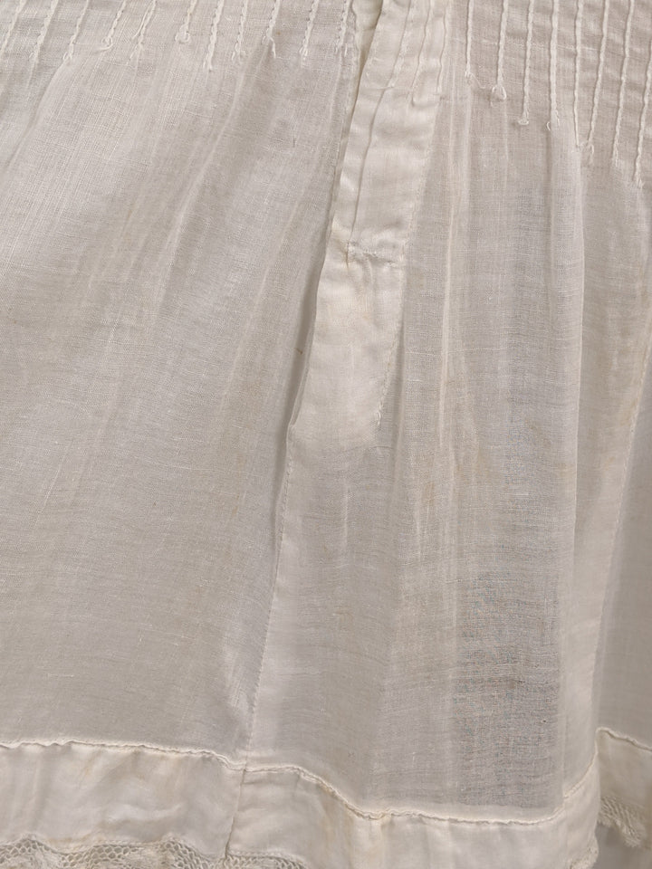 1900s Lingerie Dress | 23" Waist