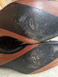 1910s Side Button Grey + Black Shoes | Sz 8 Men's