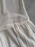 1920s Silk Chiffon Dress | Sz L