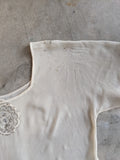 1920s Silk Chiffon Dress | Sz L