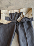 RESERVED | 2 Pair 1920s-1930s Striped Wool Trousers