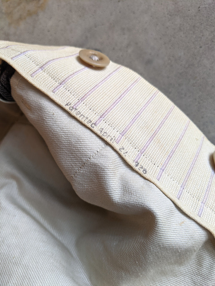RESERVED | 2 Pair 1920s-1930s Striped Wool Trousers