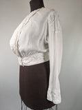 1900s-1910 White Linen Blouse