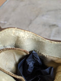 1910s - 1920s Tall Lace Up Brown Boots | Sz 38