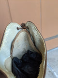 1910s - 1920s Tall Lace Up Brown Boots | Sz 38