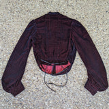 1902-1903 Velveteen Bodice