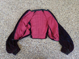 1902-1903 Velveteen Bodice