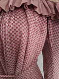 Turn of the Century Wrapper Dress